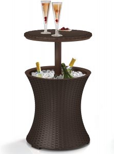 outdoor cooler table
