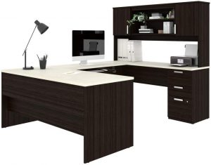 Executive Desk With Hutch