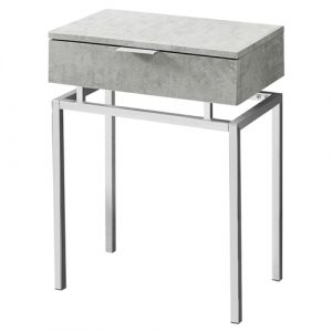 Modern Grey End Table