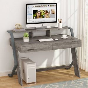 Small Gray Desk